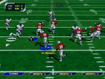 NFL Blitz '99 screen shot game playing